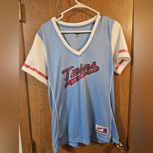 Majestic Minnesota Twins Women's Jersey Shirt XL